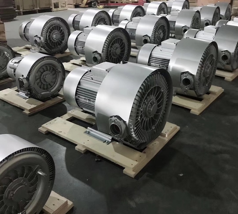 2 stage oil free hree Phase Ring Blower for Sweage Treatment