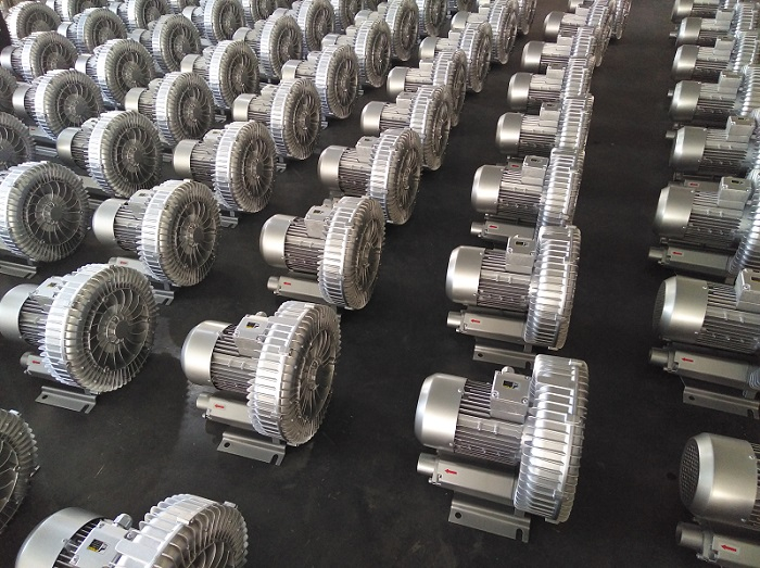 Easy To Install Three Phase Single Stage Ring Blower for Cutting Machine